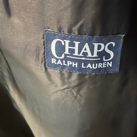 Polo Ralph Lauren black cashmere wool blend long overcoat Made in Italy - Picture 8 of 11